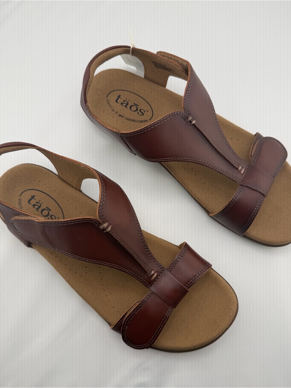 Taos Footwear Women's Flats - Cognac Brown